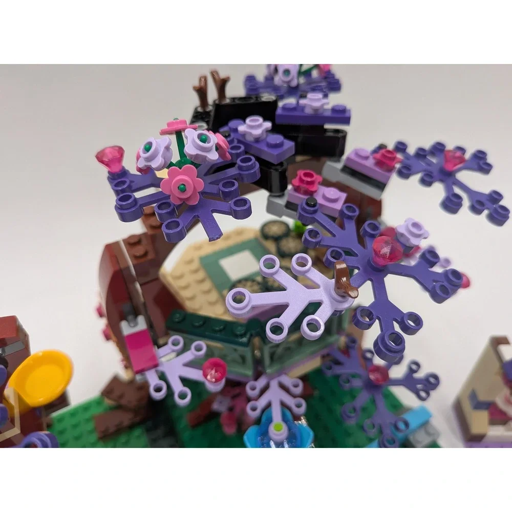 LEGO Elves Lot 41072 Naidas Spa Secret 41071 Airas Creative Workshop Partial Set